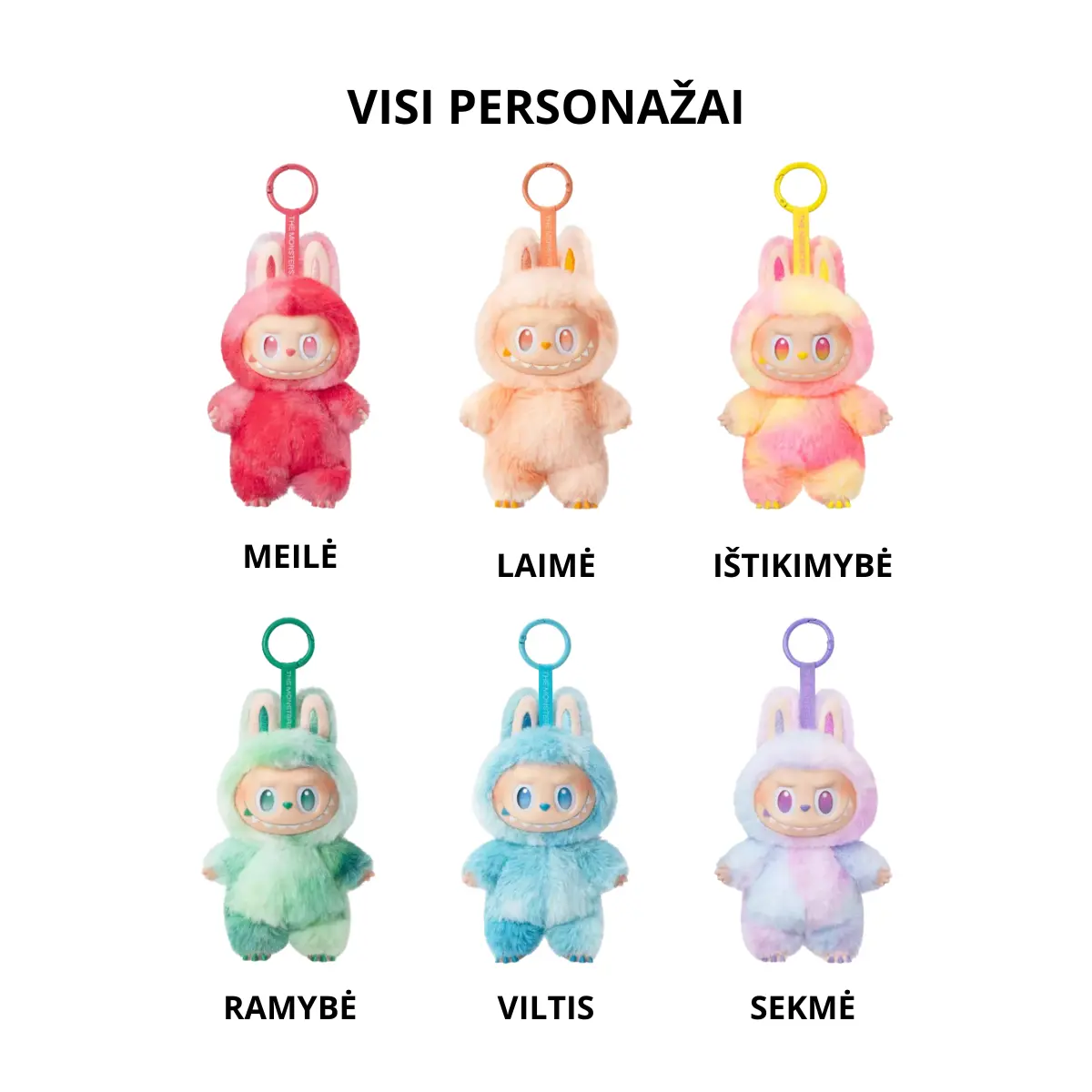 labubu big into energy visi personazai