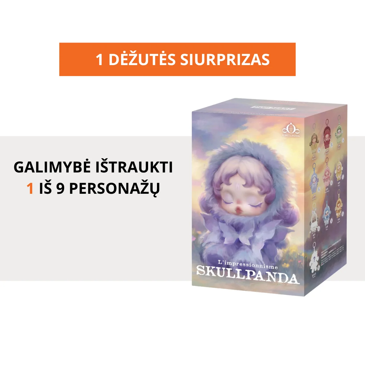 skullpanda impresionisme pakuote