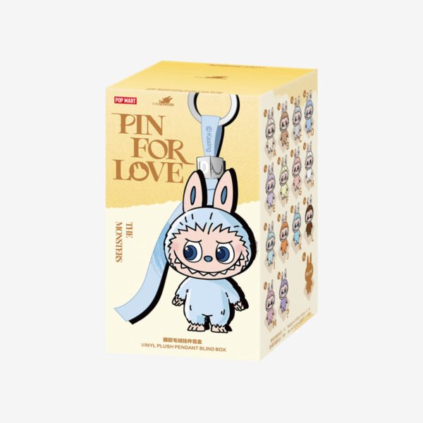 Labubu THE MONSTERS Pin for Love Serie sgeltona