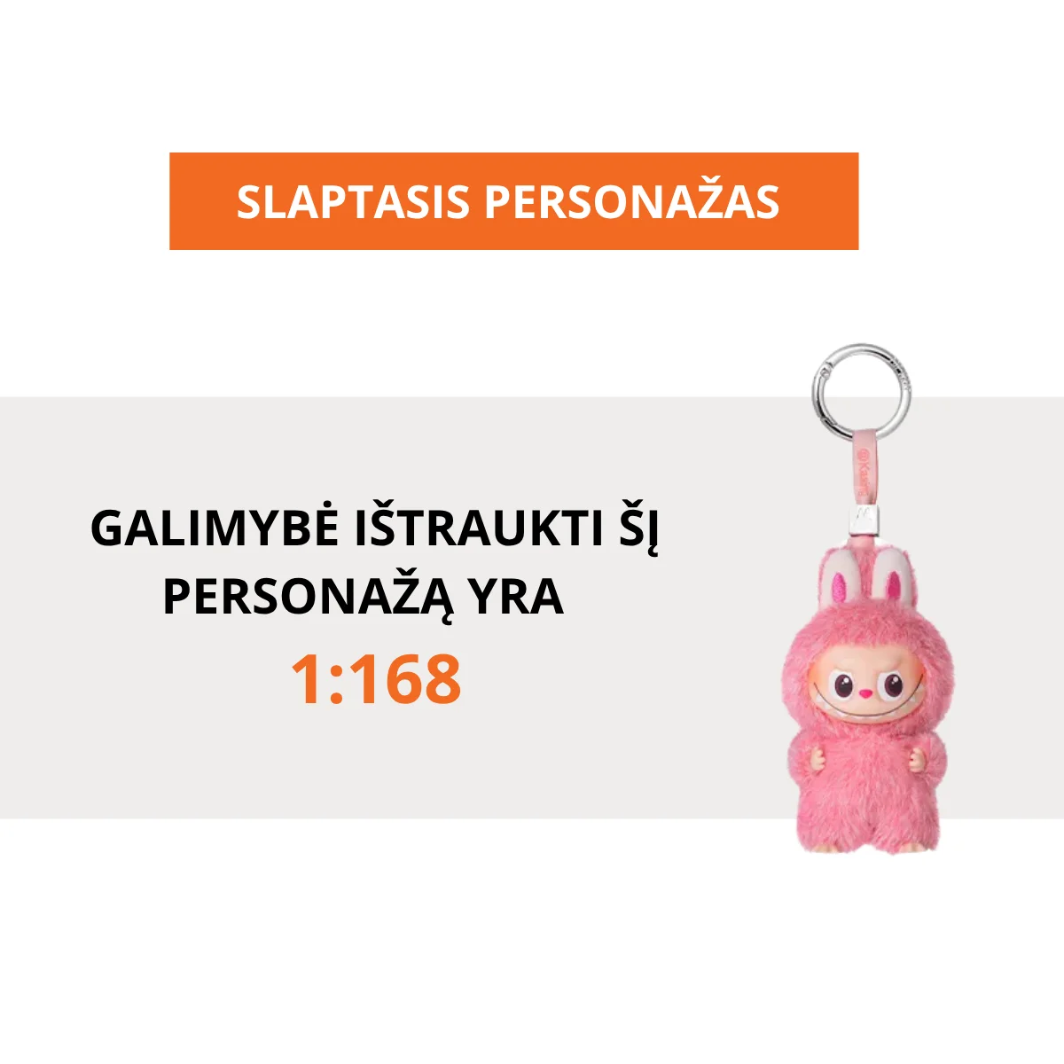 PIN FOR LOVE LABUBU ラブブ Y Labubu Pin For Love | Monstriukas.lt