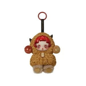 SKULLPANDA You Found Me! Pliušinis pakabukas, Pranky Peanut