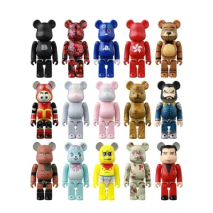 bearbrick medicom 48 personazai