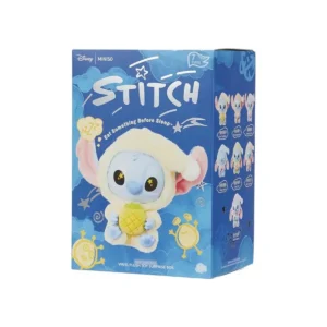 Miniso stitch eat before sleep pliusiniai pakabukai 1vnt