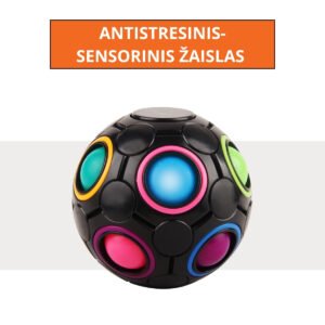 sensorinis lavinamasis zaislas kamuoliukas juodas 3