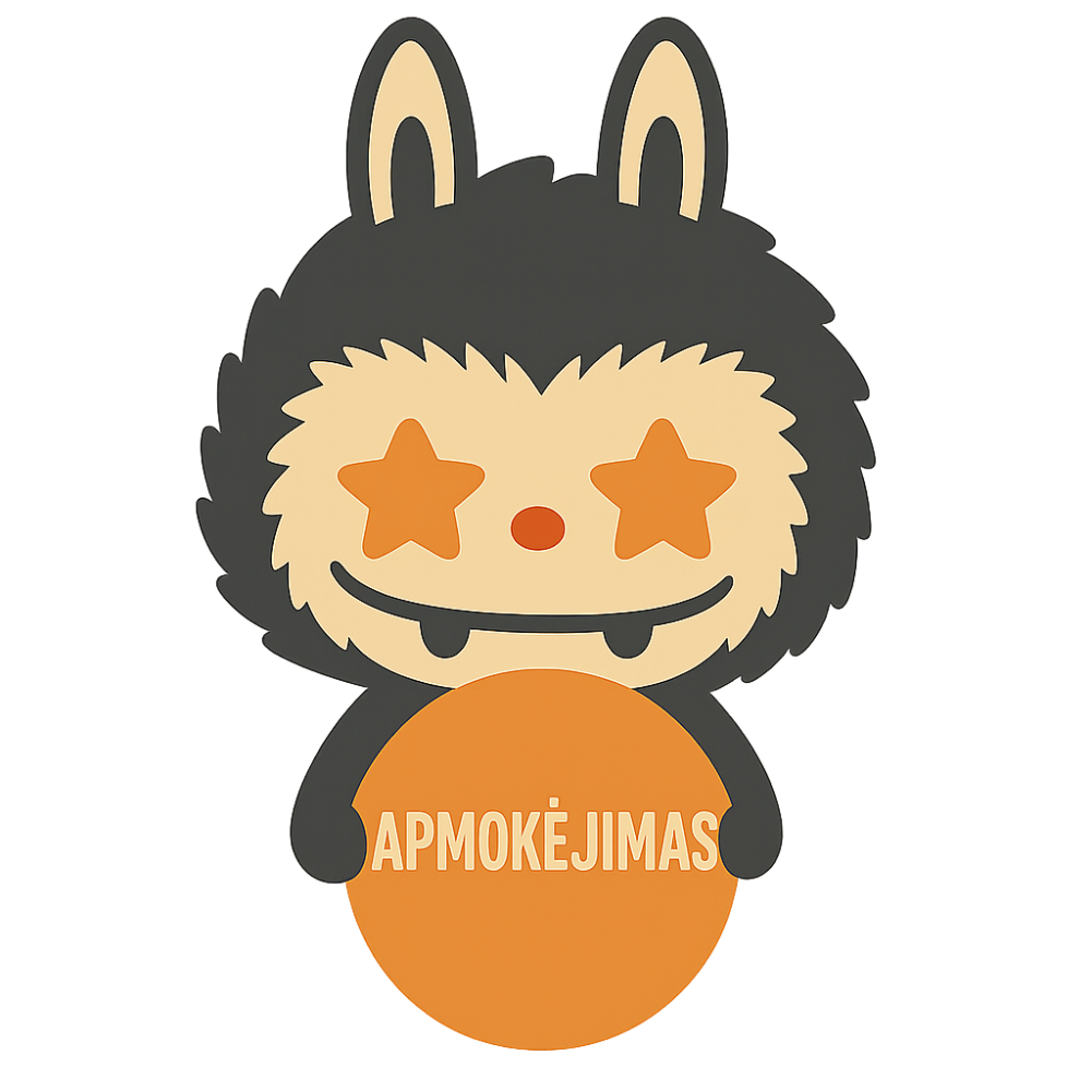 apmokejimas monstriukas